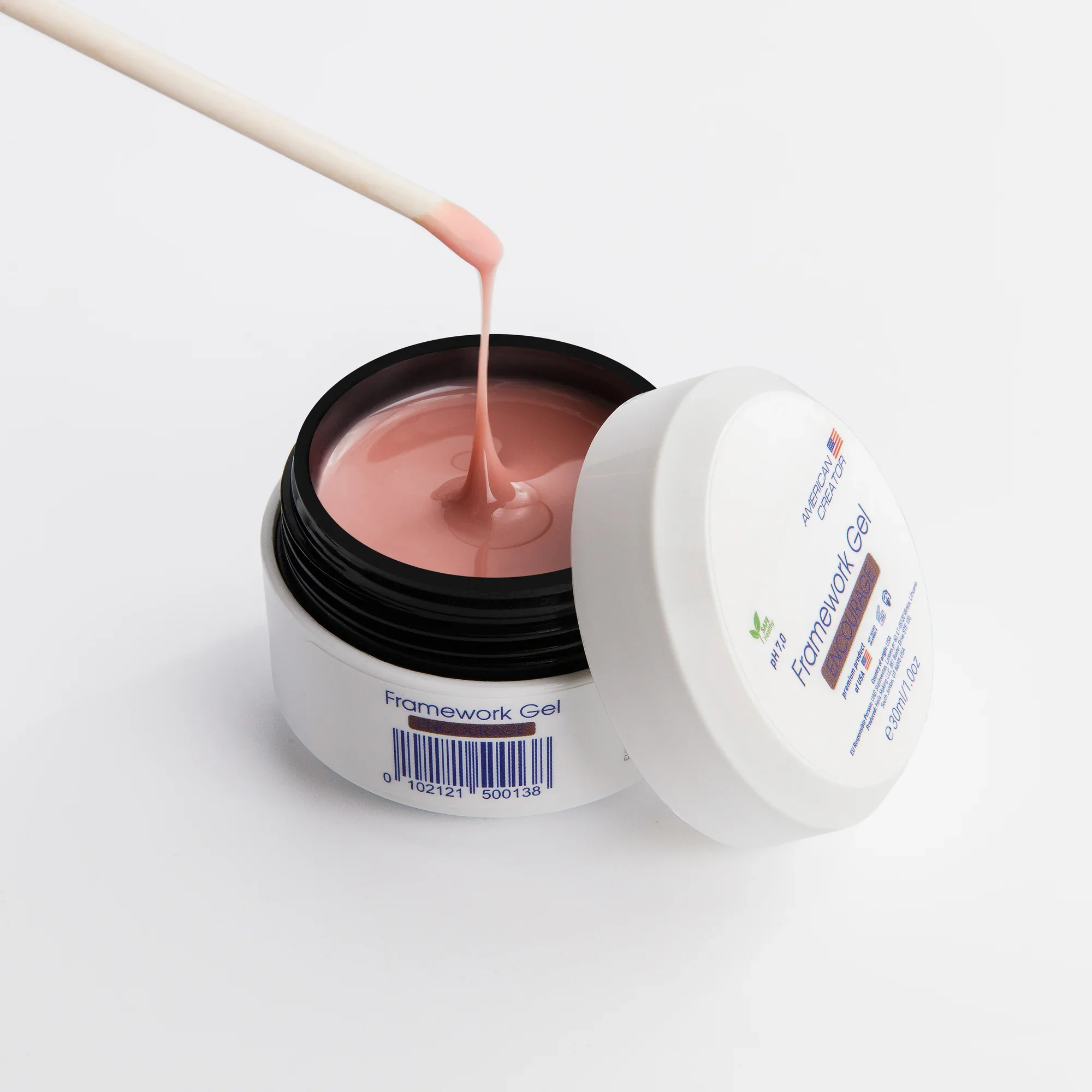 American Creator - Framework Gel Encourage (Pink), 30ml - Image 2