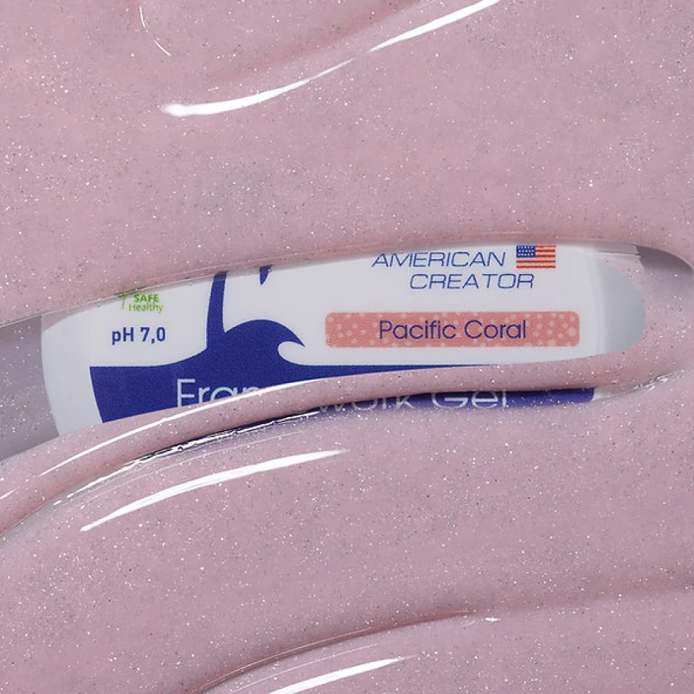 American Creator - Framework Gel Pacific Coral, 30ml - Image 2