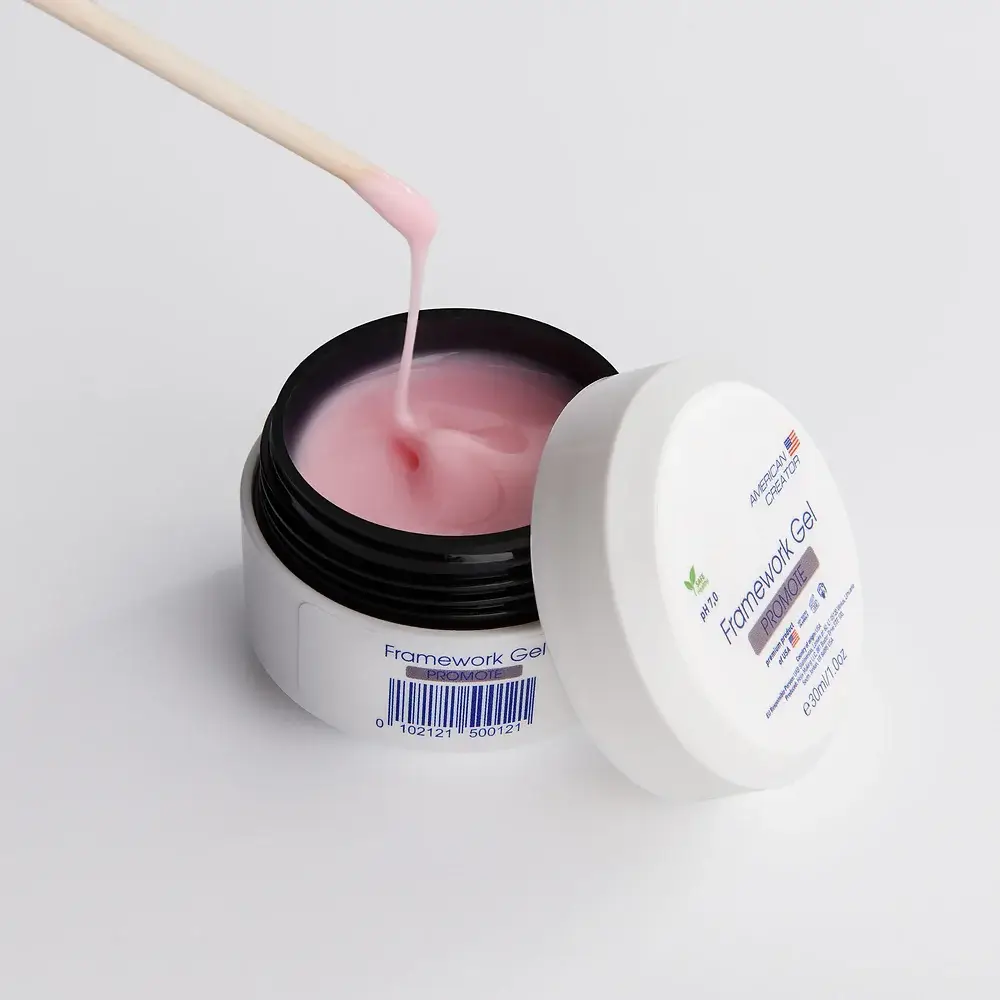 American Creator - Framework Gel Promote (Pink), 30ml - Image 2