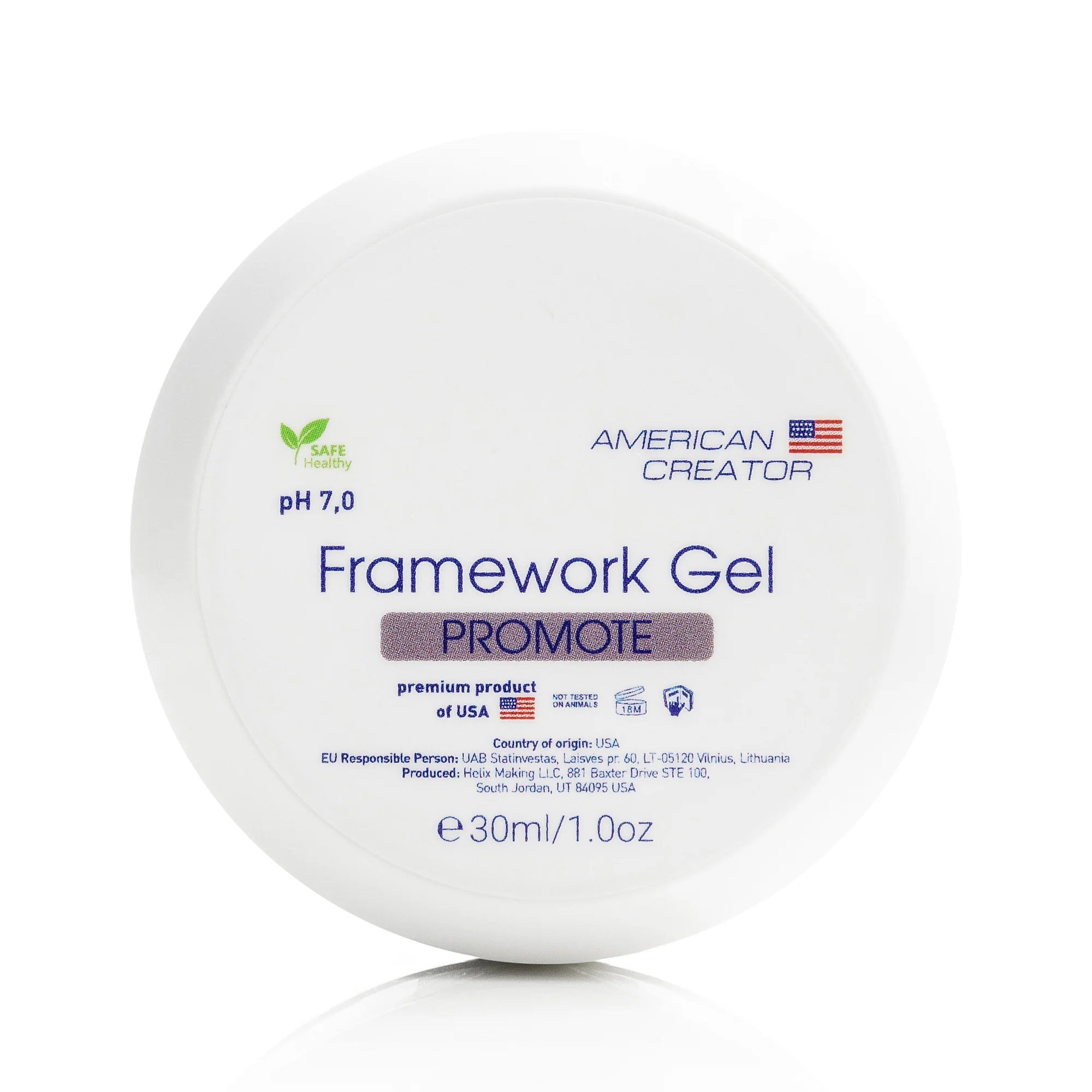 American Creator – Framework Gel Promote (Pink), 30ml