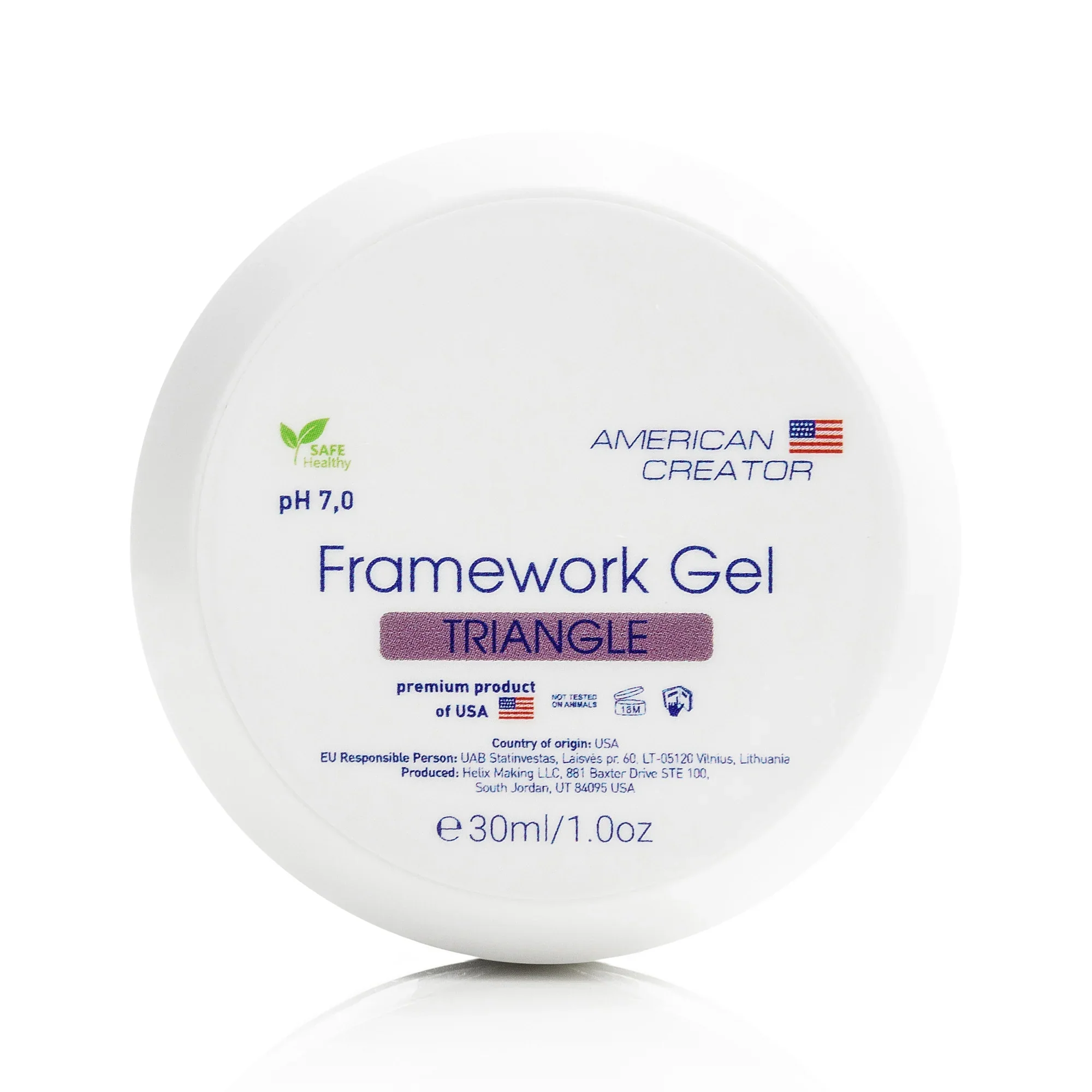 American Creator – Framework Gel Triangle (Pink), 30ml