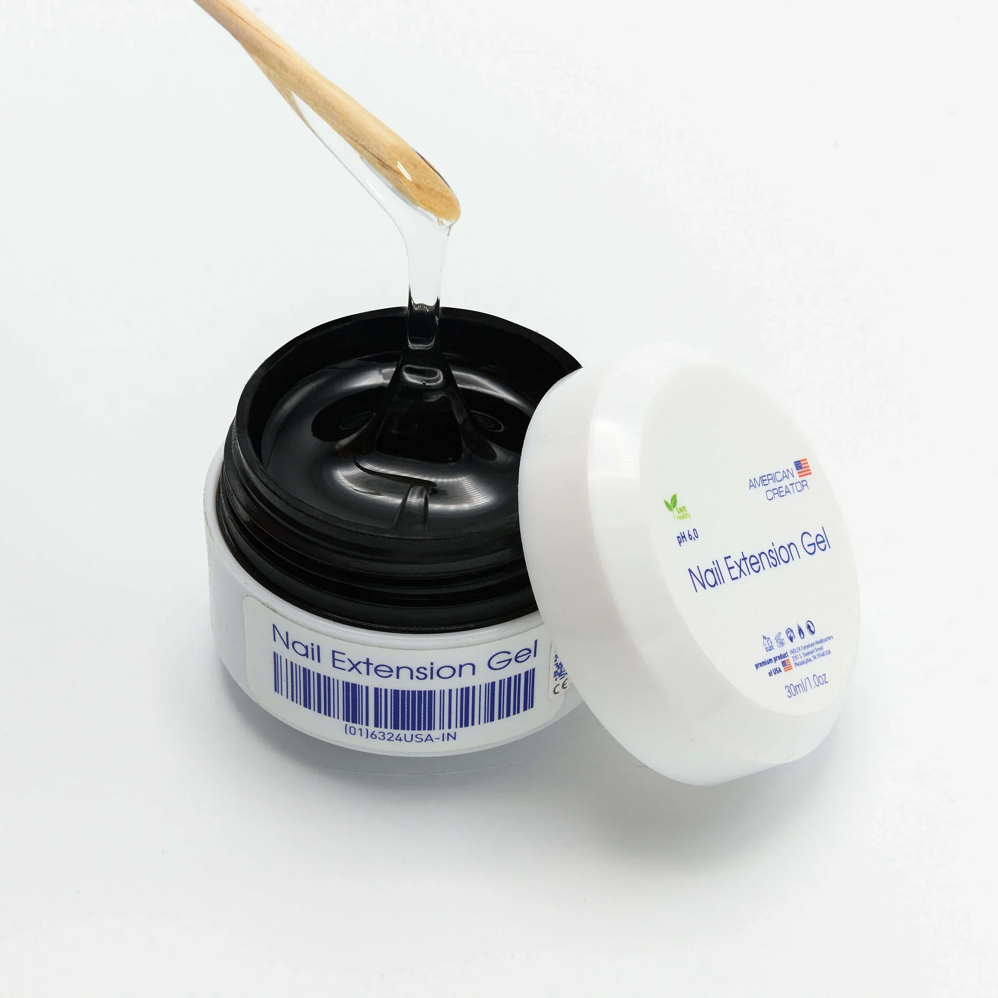 American Creator - Nail Extension Gel (Clear), 30ml - Image 2
