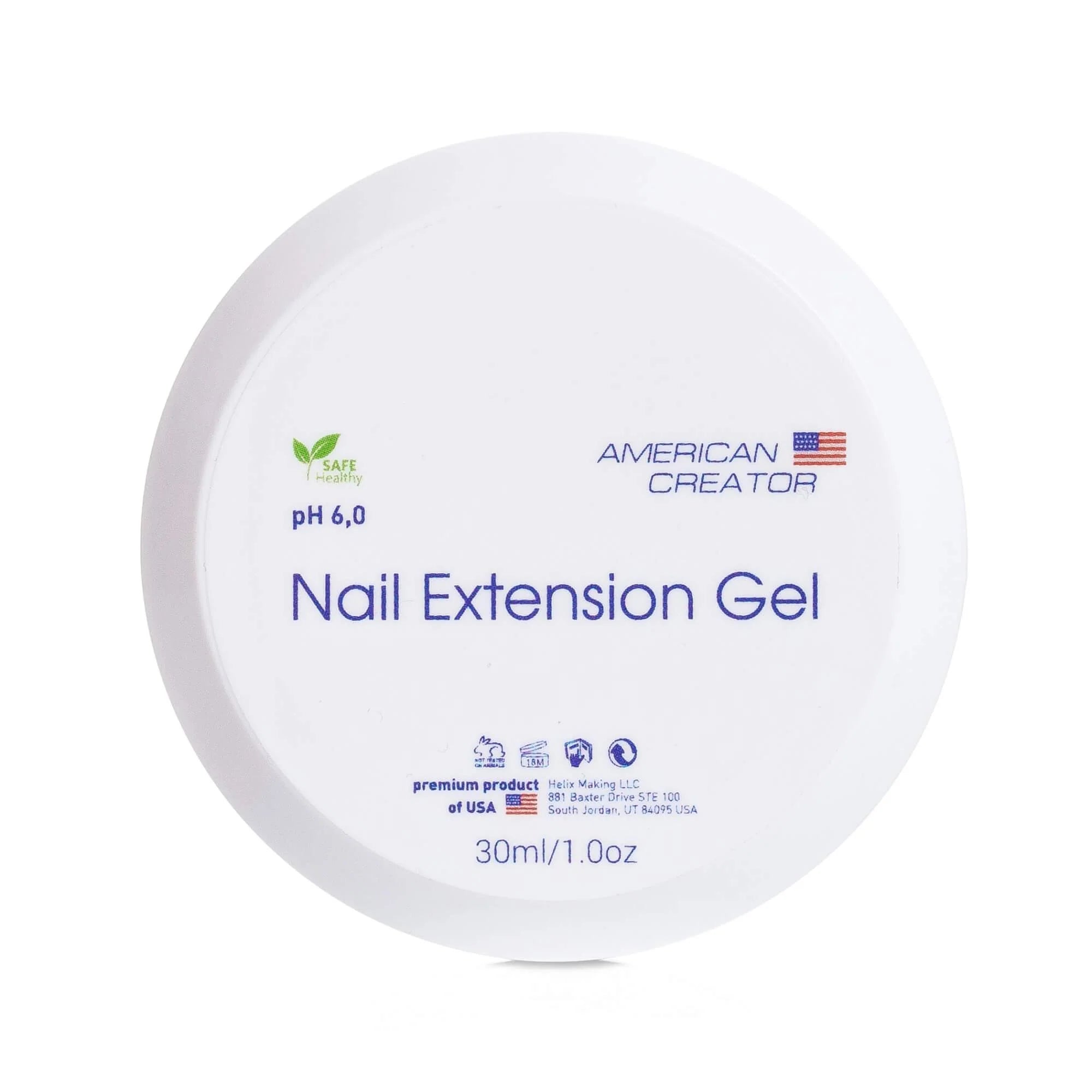 American Creator - Nail Extension Gel (Clear), 30ml - Image 1