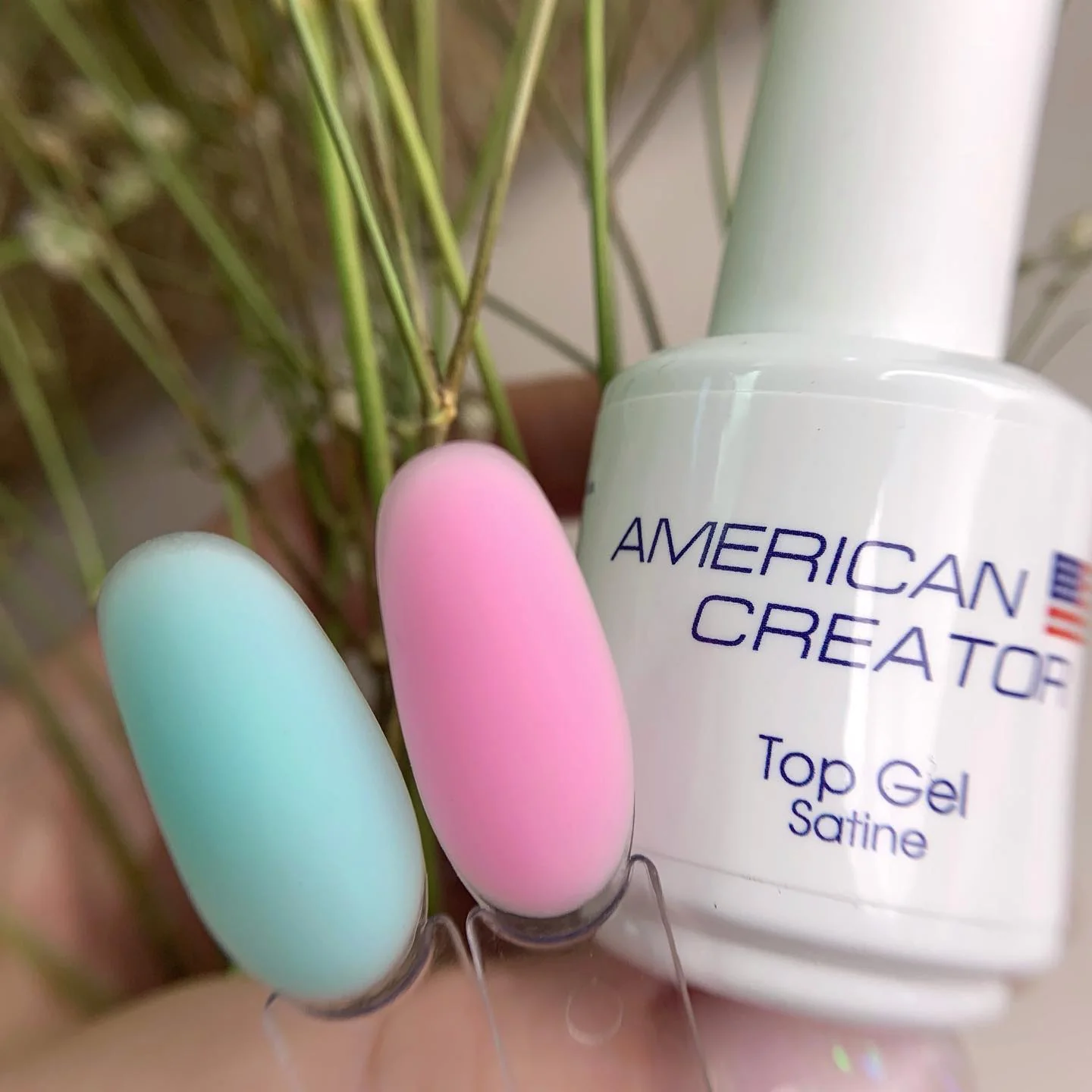 American Creator - Top Gel Satine (Clear), 15ml - Image 2
