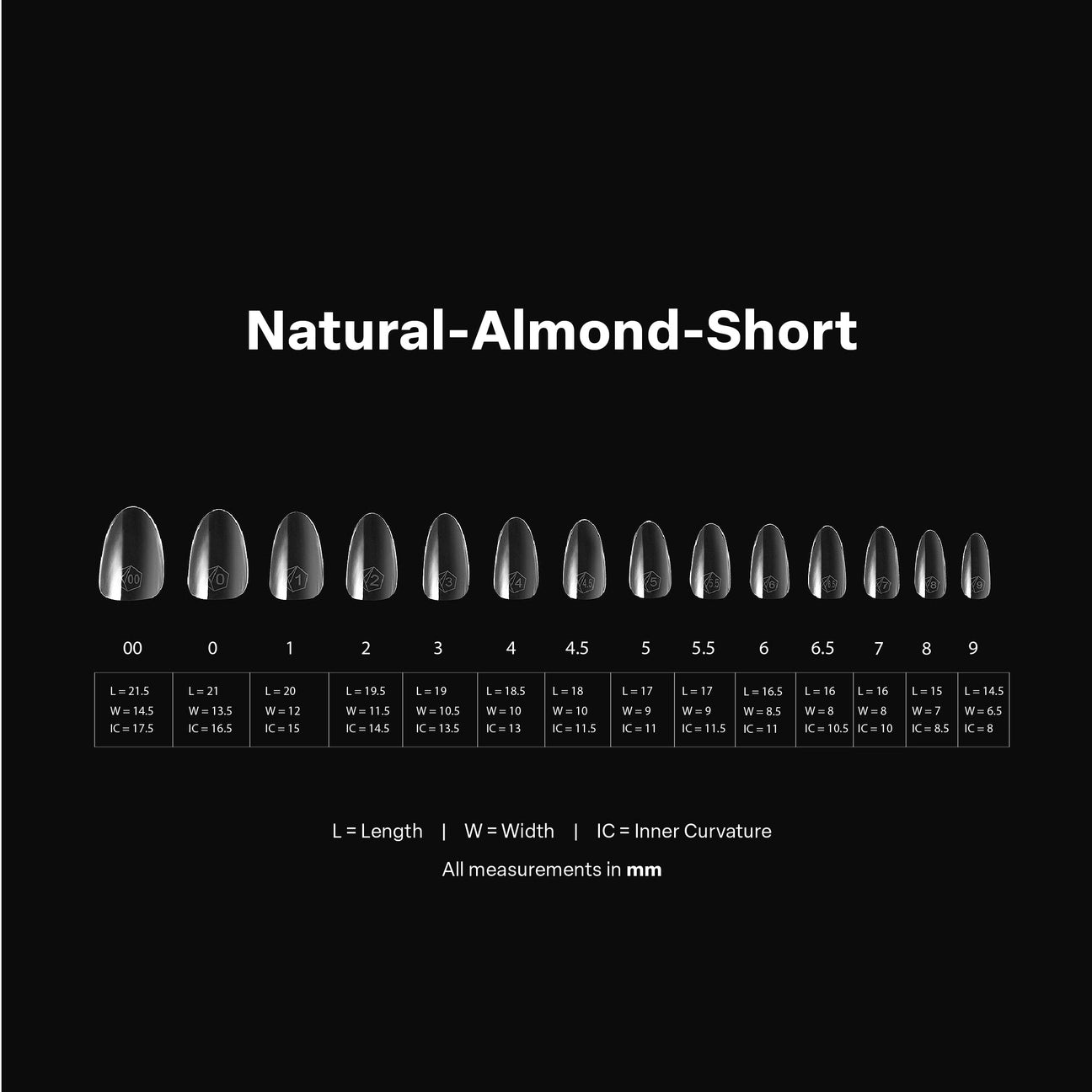 Apres - Gel-X Natural Almond Short Box of Tips 2.0, 600pcs - Image 3