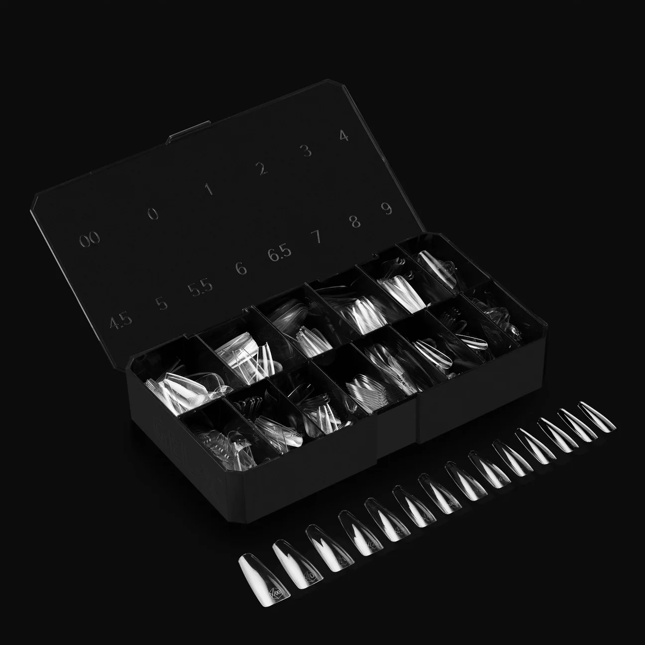 Apres - Gel-X Natural Coffin Long Box of Tips 2.0, 600pcs - Image 3