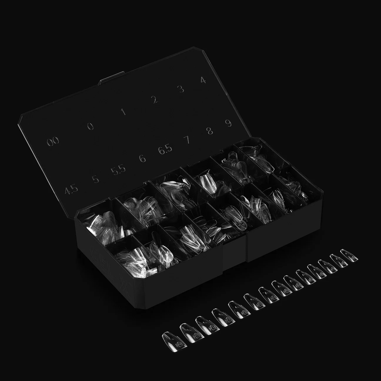 Apres - Gel-X Natural Coffin Medium Box of Tips 2.0, 600pcs - Image 3