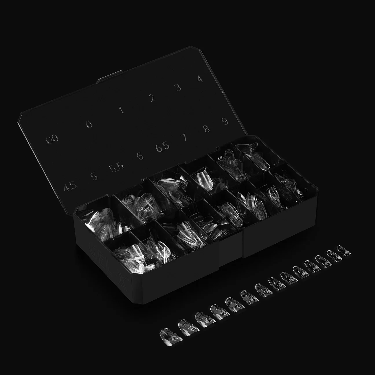 Apres - Gel-X Natural Coffin Short Box of Tips 2.0, 600pcs - Image 3