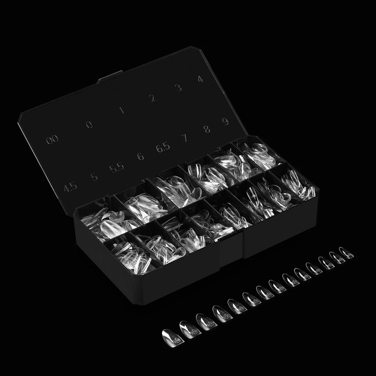 Apres - Gel-X Natural Round Medium Box of Tips 2.0, 600pcs - Image 3