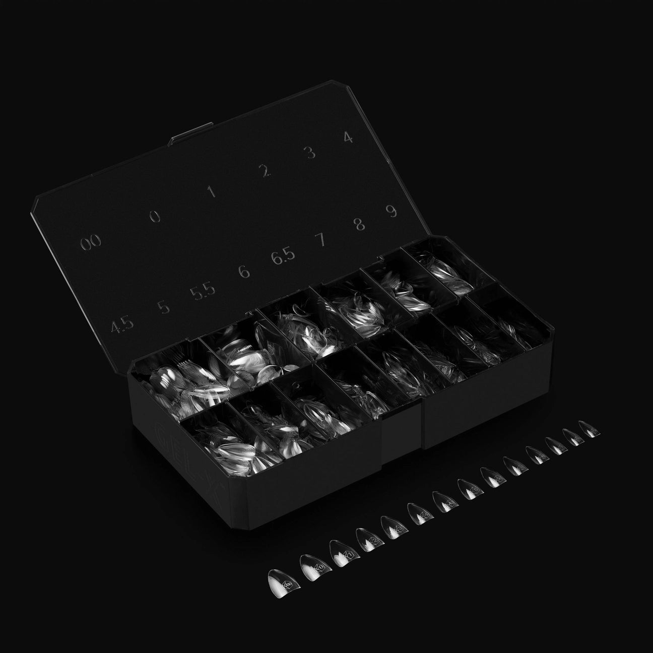Apres - Gel-X Natural Stiletto Extra Short Box of Tips 2.0, 600pcs - Image 3