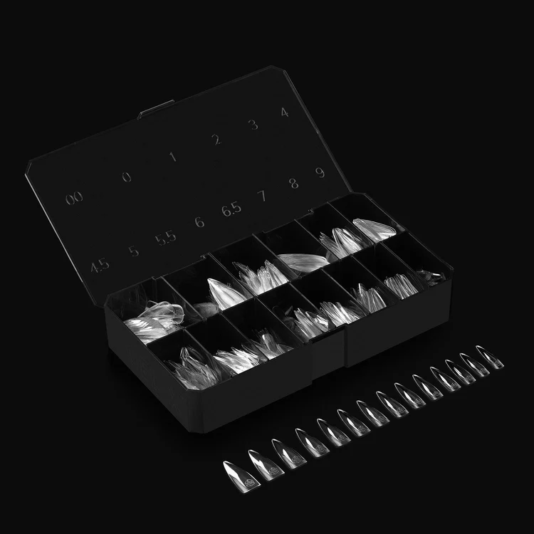 Apres - Gel-X Natural Stiletto Long Box of Tips 2.0, 600pcs - Image 3