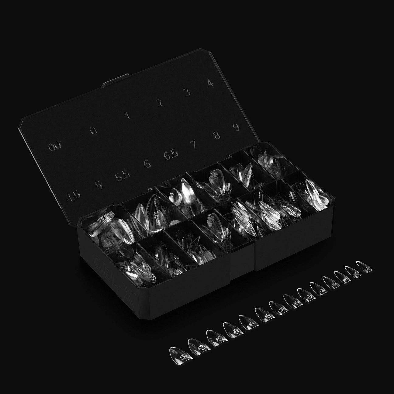Apres - Gel-X Natural Stiletto Short Box of Tips 2.0, 600pcs - Image 3