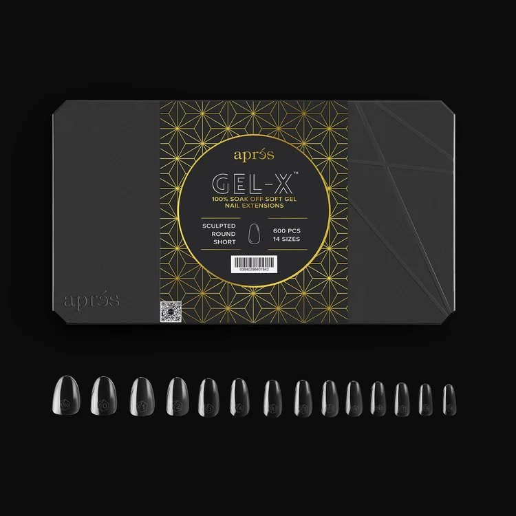 Apres - Gel-X Sculpted Round Short Box of Tips 2.0, 600pcs - Image 3