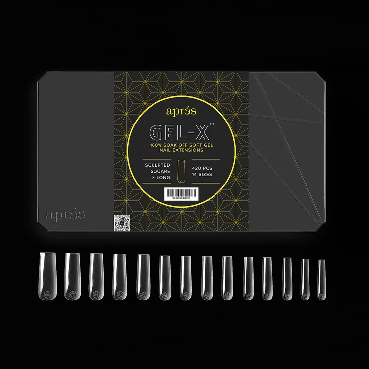 Apres - Gel-X Sculpted Square Extra Long Box of Tips, 420pcs - Image 3