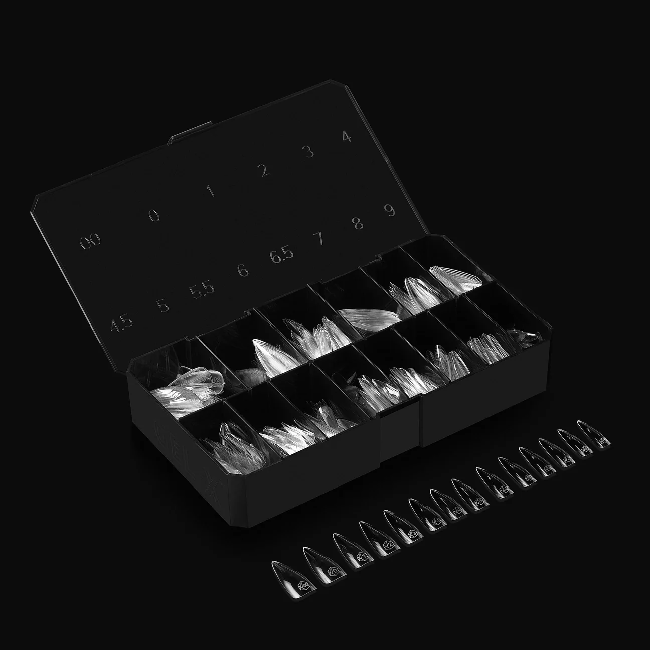 Apres - Gel-X Sculpted Stiletto Long Box of Tips 2.0, 600pcs - Image 3