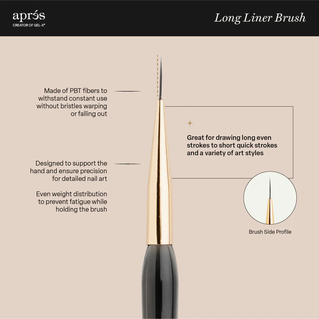 Apres Long Liner Brush - Image 2