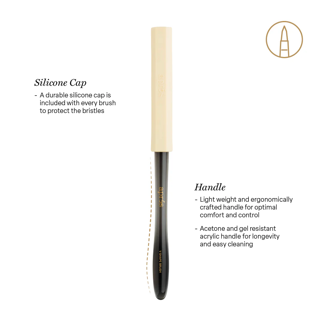 Apres V-Shape Brush - Image 3