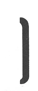 aluminum trim,Flat Trim, Aluminum,  3/4" x 6' - Image 2