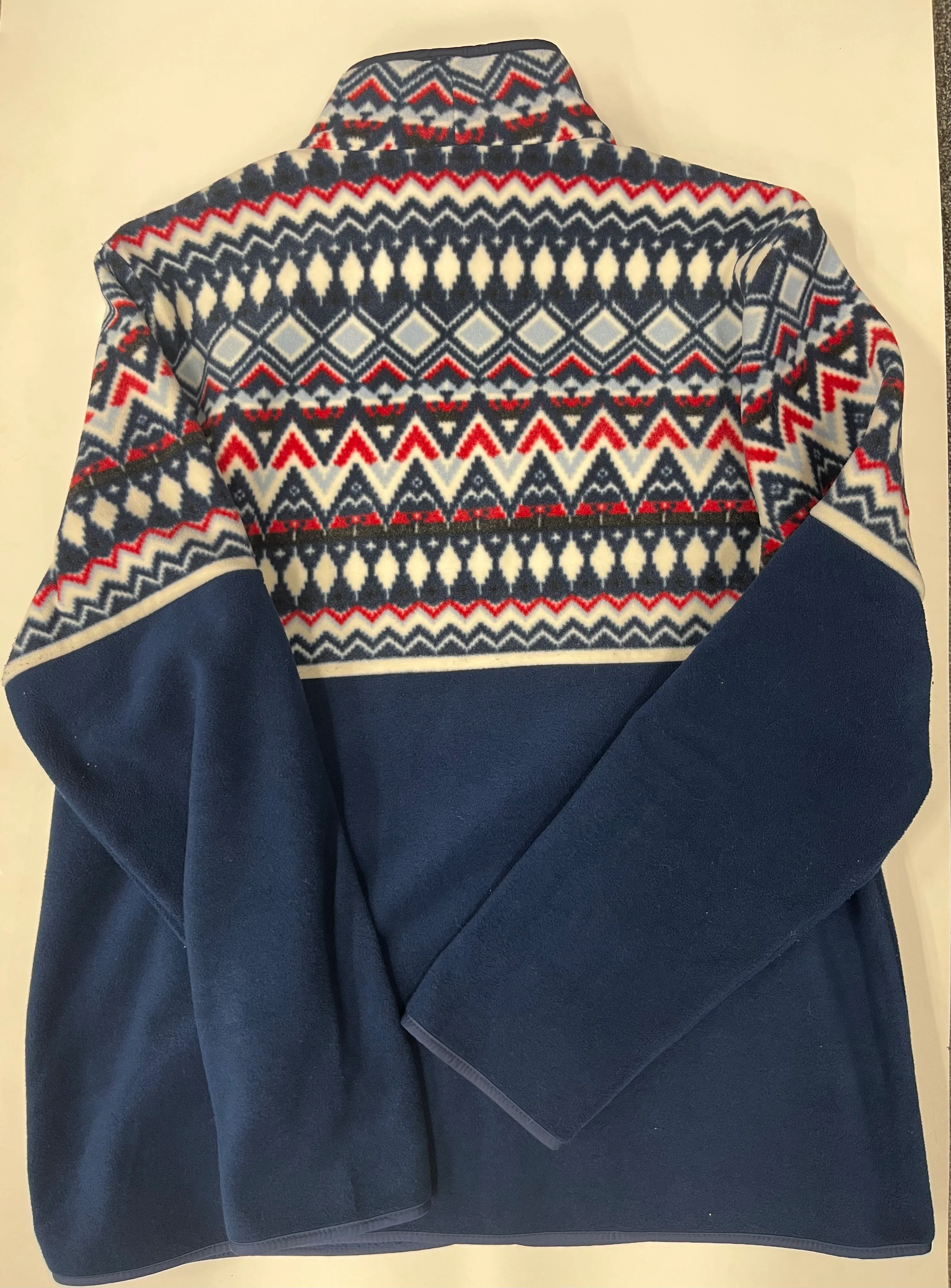 Talbots Full Zip Fleece Jacket Multi Size XL - Image 2