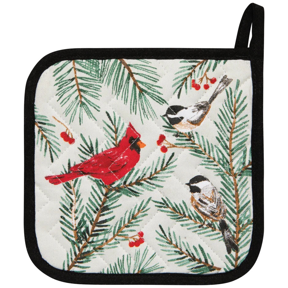 Pot Holder, Birds & Boughs - Image 1