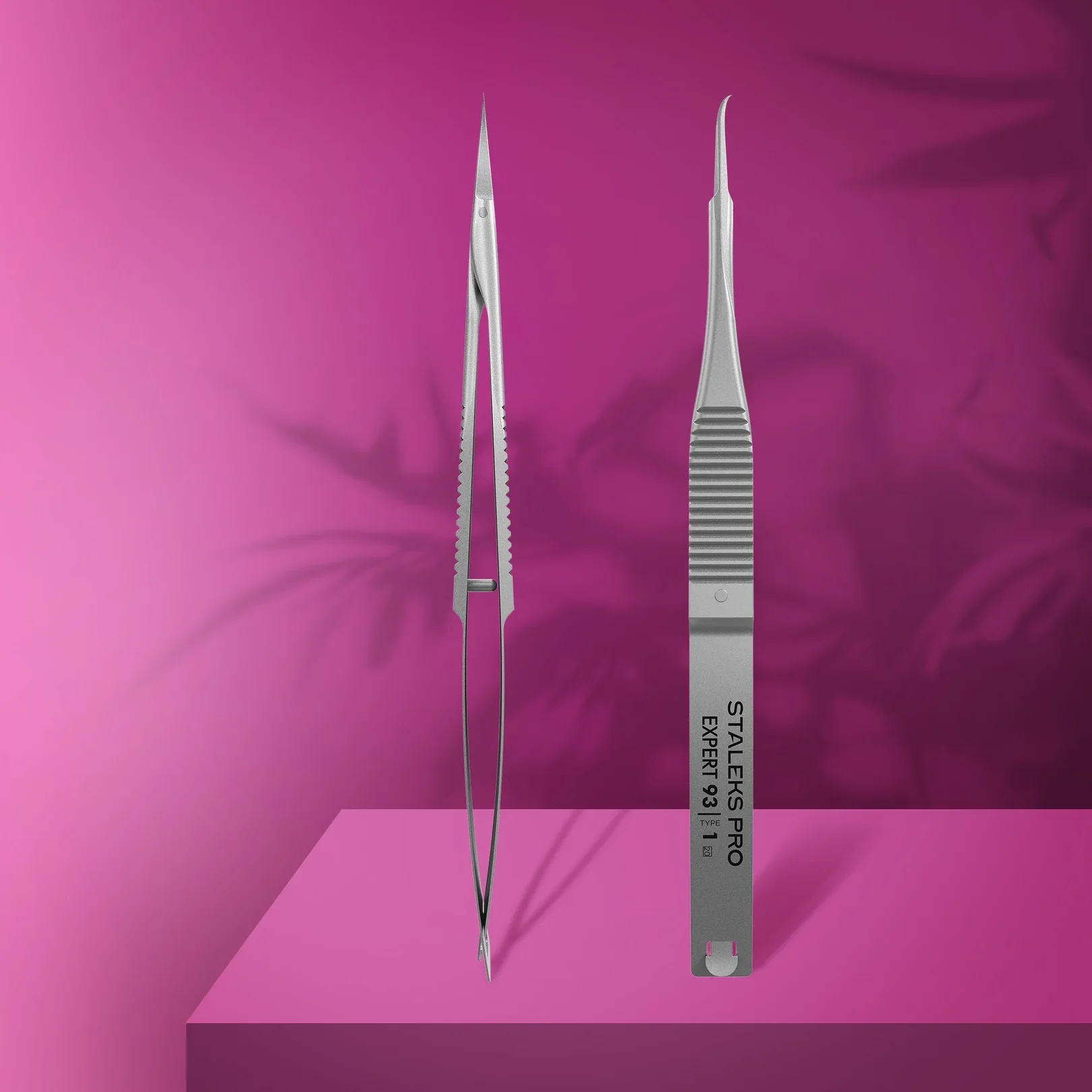 EXPERT 93 TYPE 1 Professional cuticle micro scissors with hook SE-93/1- STALEKS - Image 3