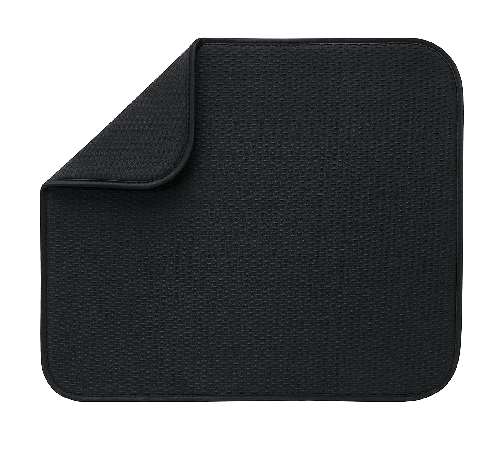 Dish Drying Mat, Black - Image 1