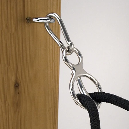 Blocker Tie Ring II, in Stainless Steel
