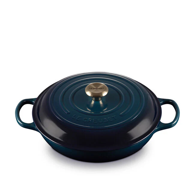 Braiser, Agave Enameled Cast Iron - Image 1
