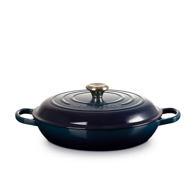 Braiser, Agave Enameled Cast Iron - Image 2