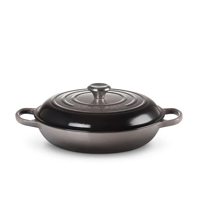 Braisers, Oyster Enameled Cast Iron - Image 2