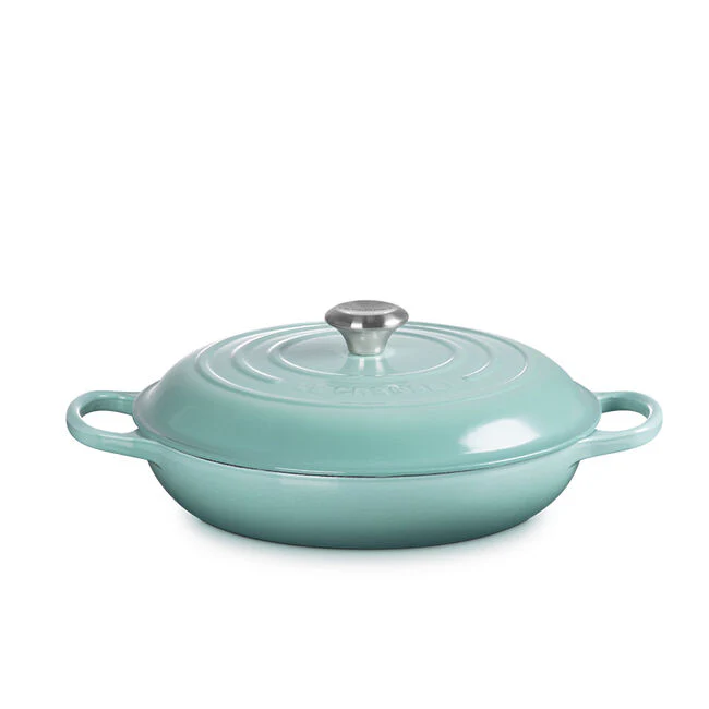 Braiser, Sage Enameled Cast Iron - Image 2