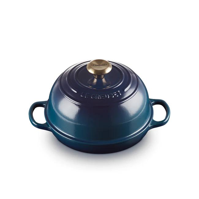 Enameled Cast Iron Bread Oven, Agave - Image 1