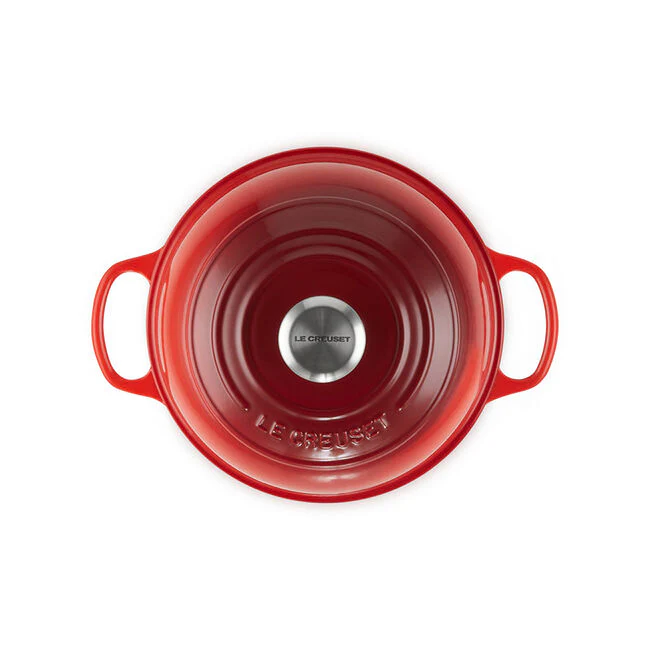 Enameled Cast Iron Bread Oven, Cerise - Image 2