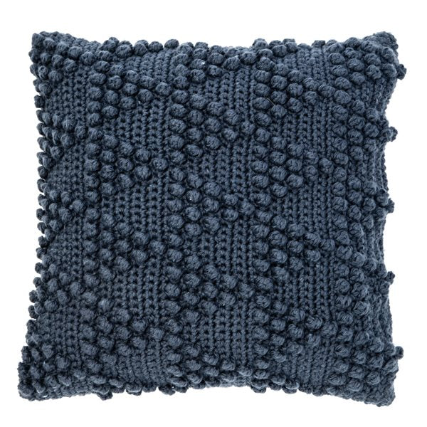 Cushion, Bubbles Navy - Image 1