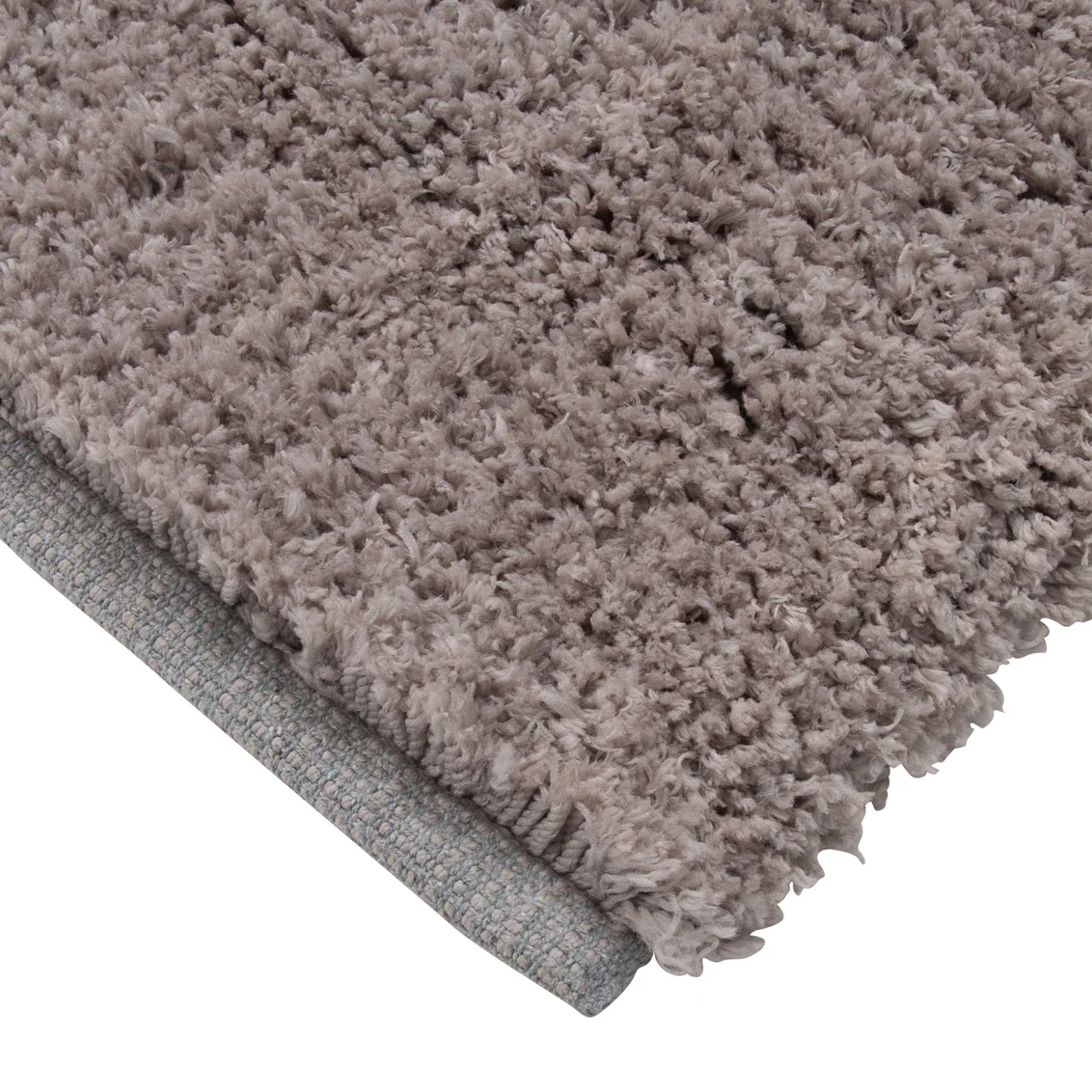 Double Sink Bath Mat, Plush Grey - Image 2