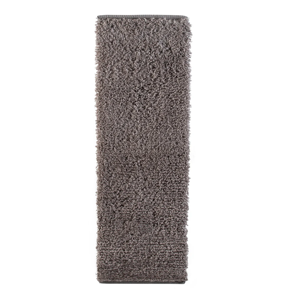 Double Sink Bath Mat, Plush Grey - Image 1