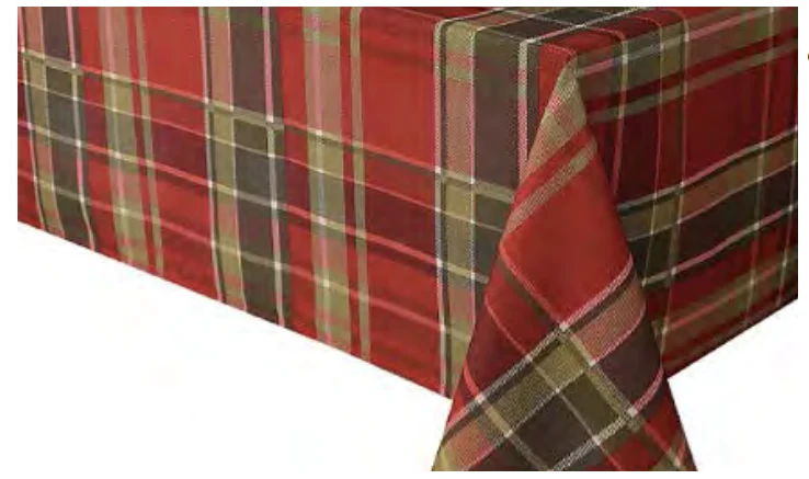 Tablecloths – Red Carro Plaid
