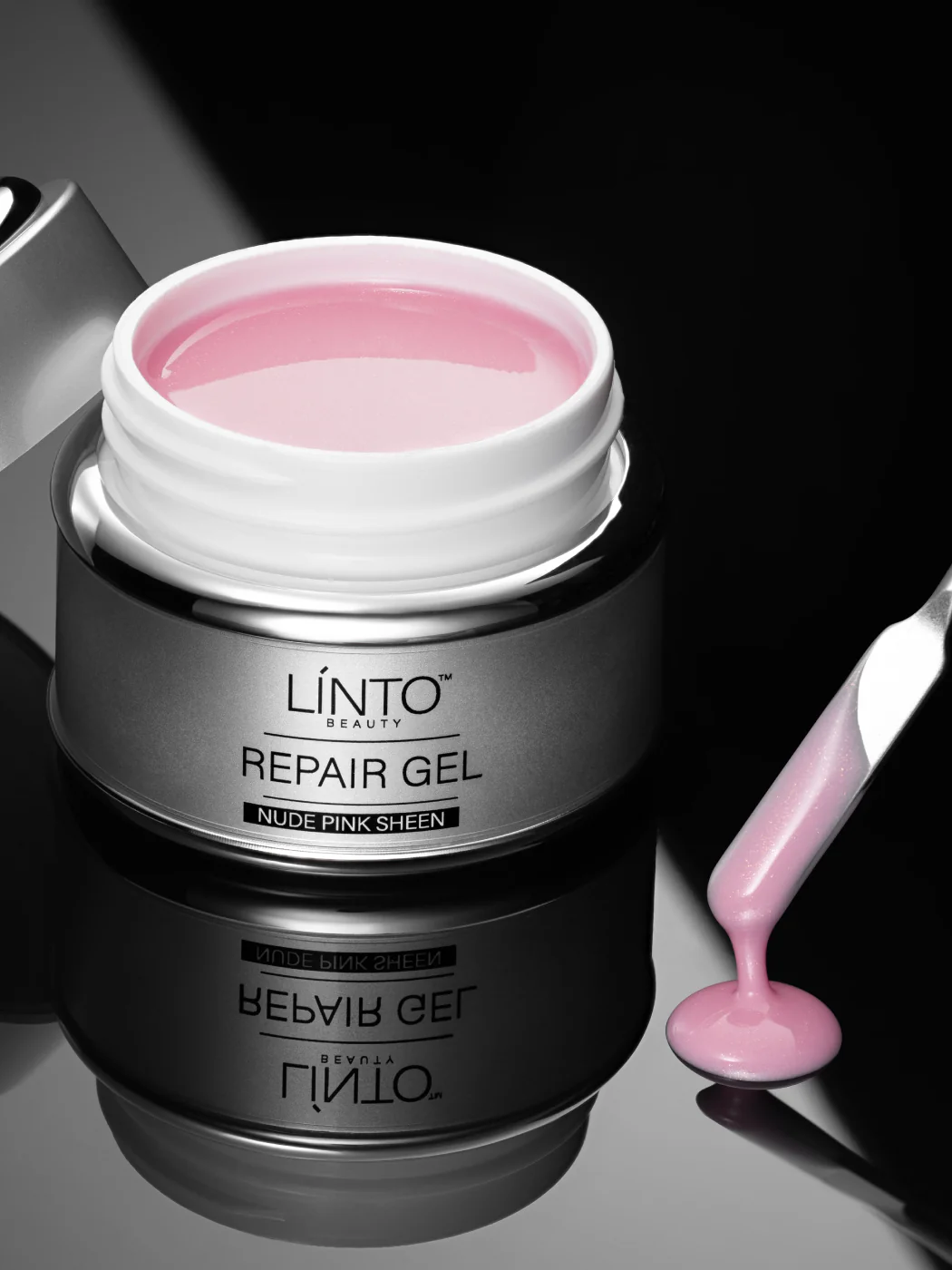 Hard Gel NUDE PINK SHEEN 30 ml/ 1,01fl oz - Image 2