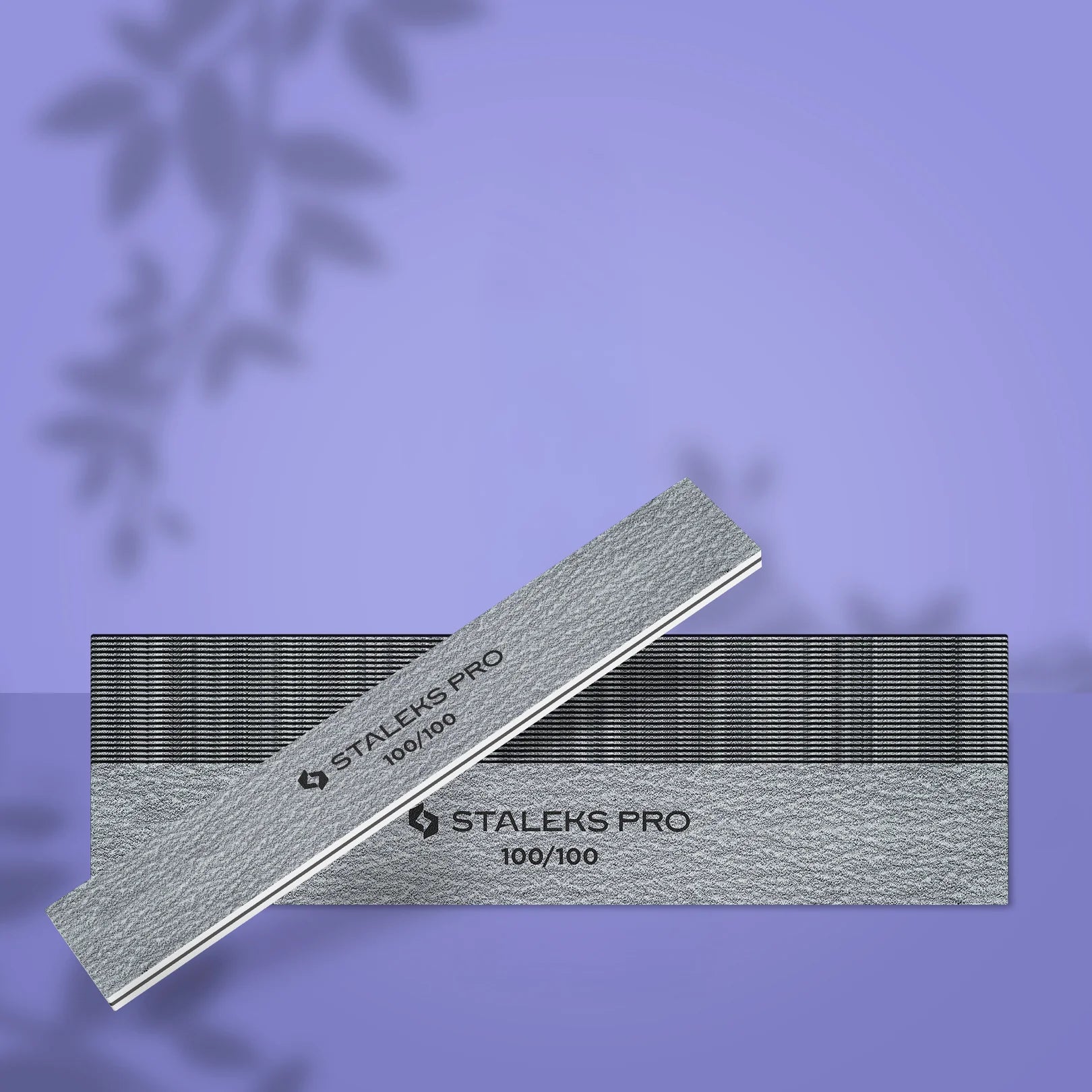 STALEKS - Straight wide mineral nail file 100/100 grit (25 pcs) NF-30-100/100-25 - Image 3
