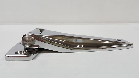 Strap Hinge, 5 3/8",  With Chrome Finish & Universal Pin - Image 2
