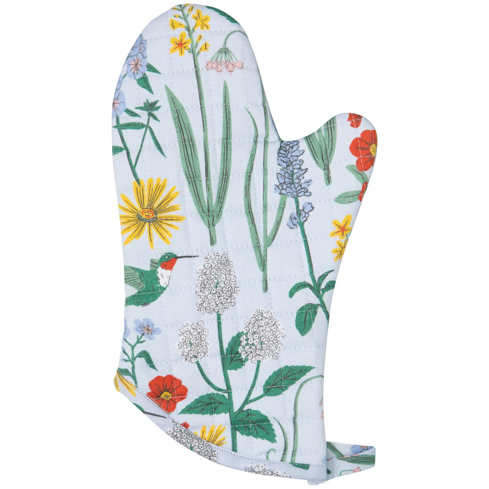 Oven Mitt Set, Hummingbird