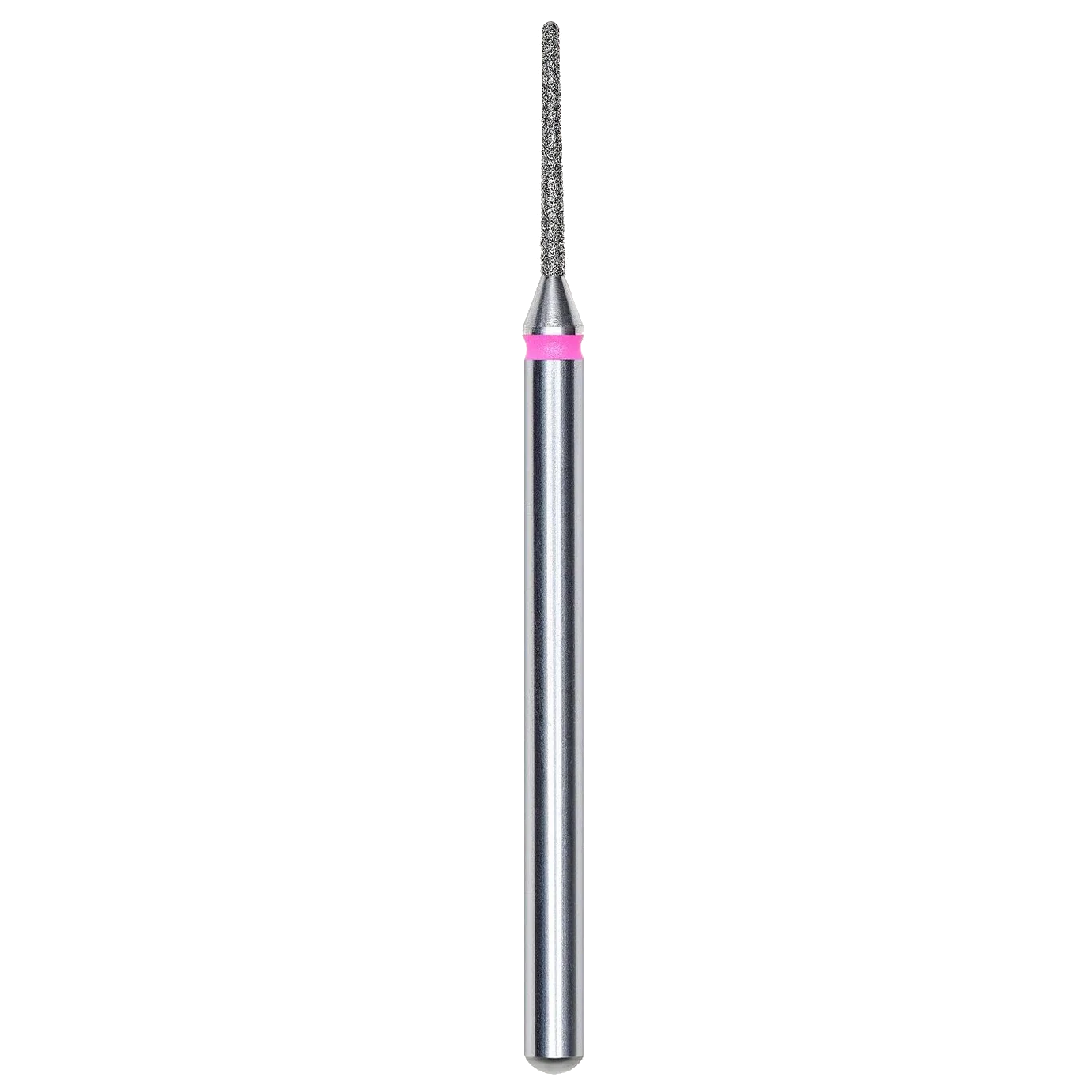 DIAMOND NAIL DRILL BIT, "NEEDLE", RED, HEAD DIAMETER 1/10MM (FA80R010/10) - STALEKS™ - Image 1