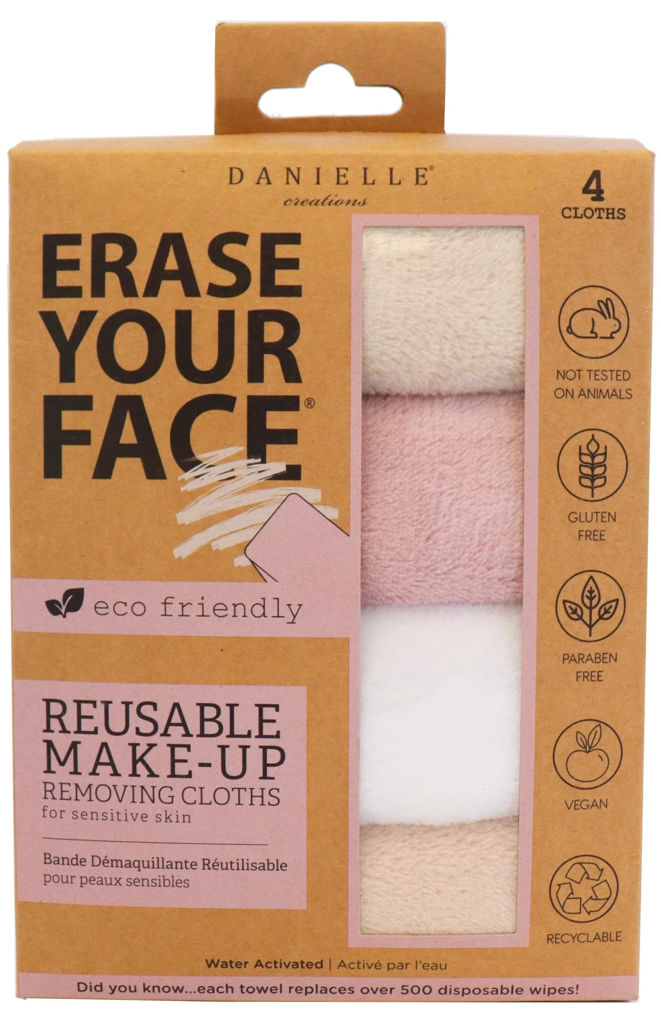 Erase Your Face  Reusable Makeup Removing Cloths - Image 1