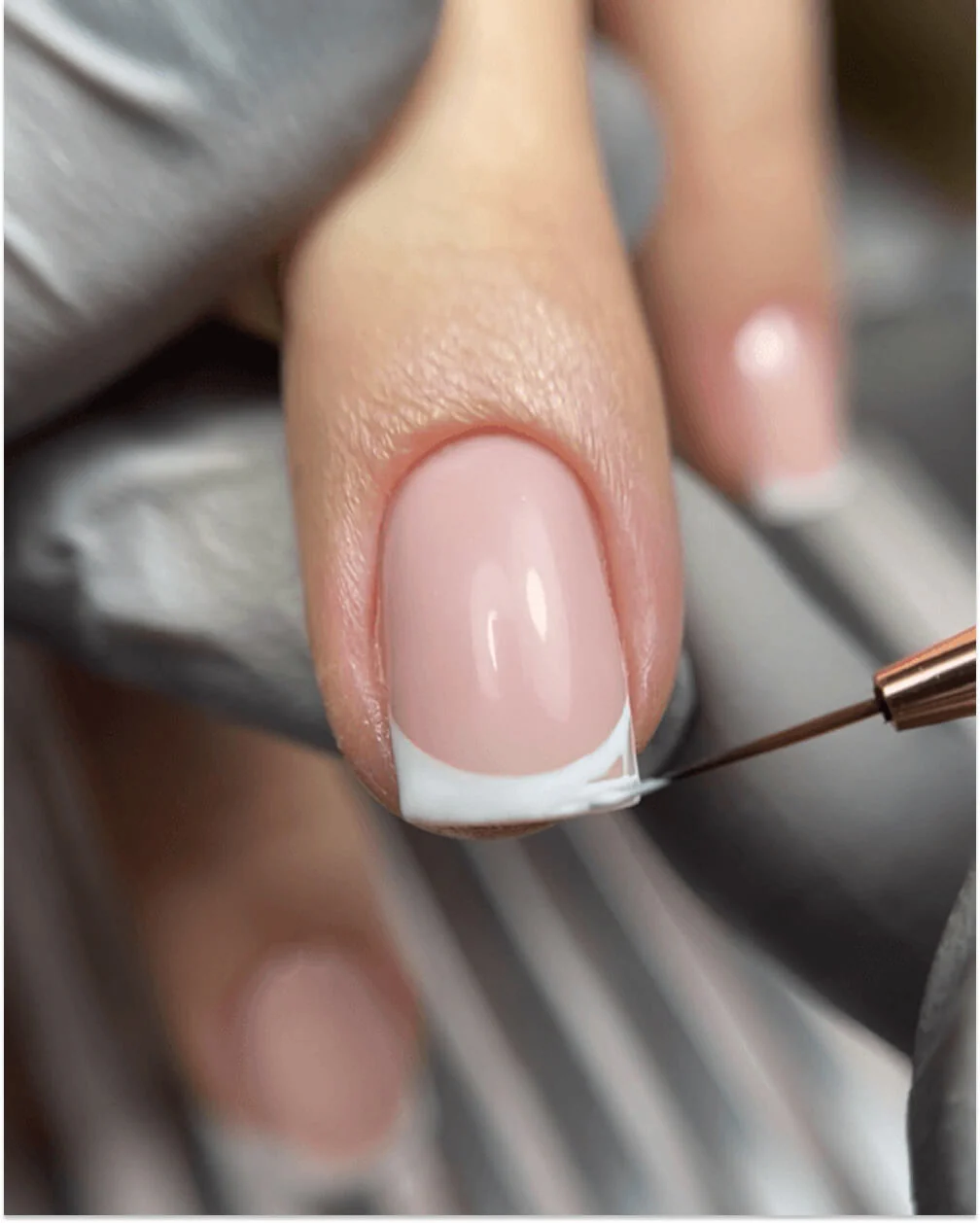 DARK - Double-Sided Brush Beige (Liner 11mm+Flat 9mm) - Image 3