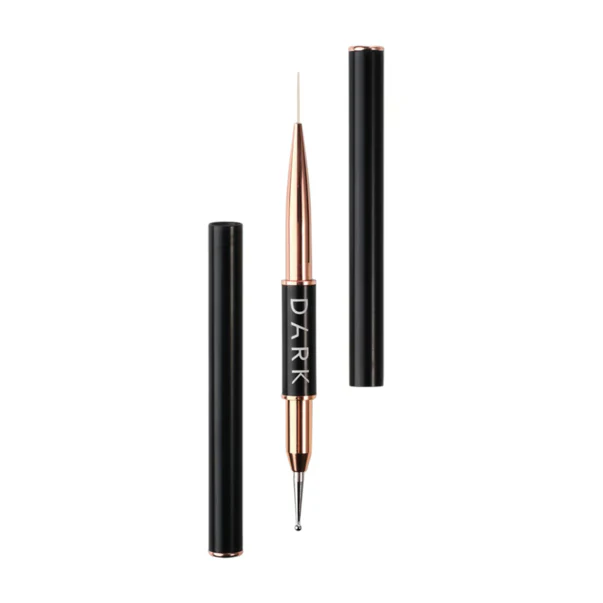 DARK - Double-Sided Brush (Liner 13mm + Dots 2mm) - Image 1