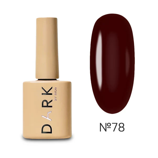 DARK - Gel Polish #78, 10ml - Image 1