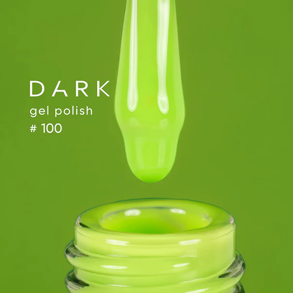 DARK - Gel Polish #100, 10ml - Image 2