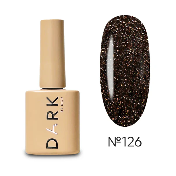 DARK - Gel Polish #126, 10ml - Image 1
