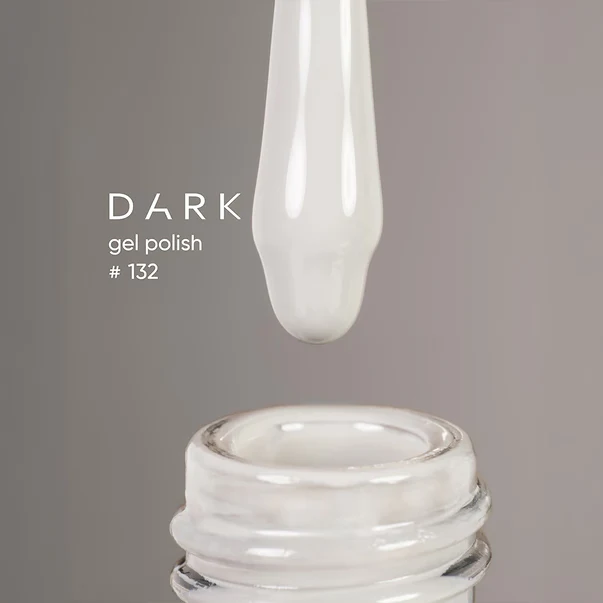 DARK - Gel Polish #132, 10ml - Image 2