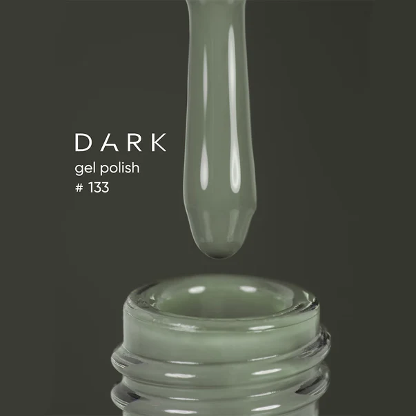 DARK - Gel Polish #133, 10ml - Image 2